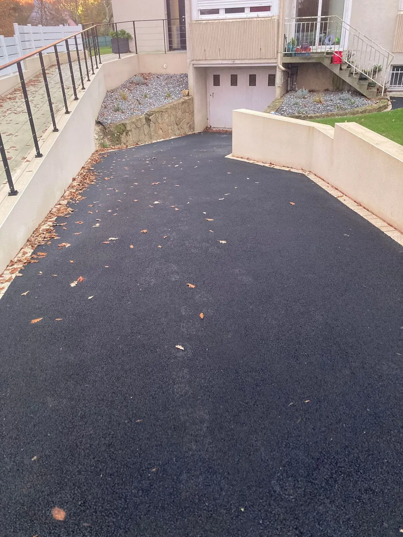 Création d'une allée en enrobé (webp